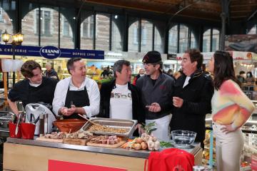 Concours cassoulet avec C8 au Marché couvert