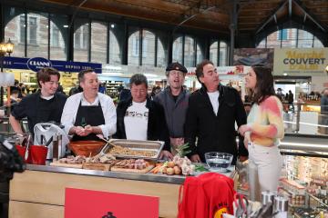 Concours cassoulet avec C8 au Marché couvert