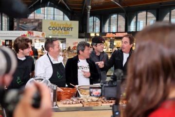 Concours cassoulet avec C8 au Marché couvert