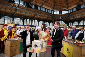 Concours cassoulet avec C8 au Marché couvert