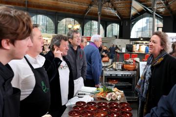 Concours cassoulet avec C8 au Marché couvert