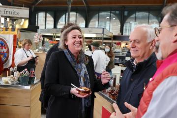 Concours cassoulet avec C8 au Marché couvert