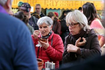 Concours cassoulet avec C8 au Marché couvert