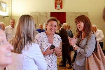 La maire de Gerone, Marta Maderenas, en visite à Albi