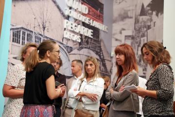 La maire de Gerone, Marta Maderenas, en visite à Albi