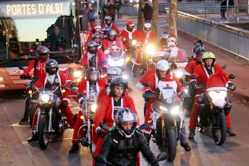 120 motards de l'asso By-Coeurs Cathares ont récolté 180 cadeaux qui vont permettre à des enfants de passer un beau Noël…
