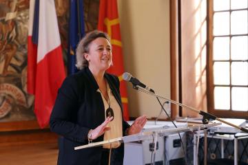 Remise de la médaille de la Ville d'Albi à Jean-Louis Biget