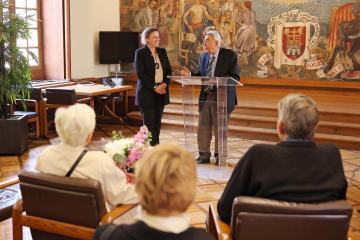 Remise de la médaille de la Ville d'Albi à Jean-Louis Biget