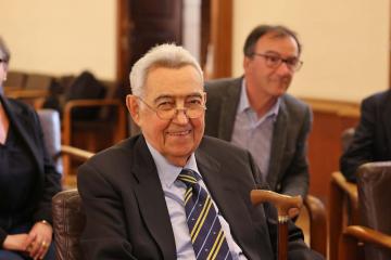 Remise de la médaille de la Ville d'Albi à Jean-Louis Biget