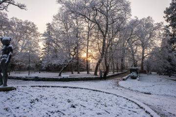 Albi sous son manteau de neige