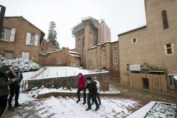Albi sous son manteau de neige