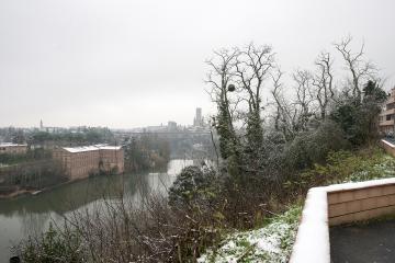 Albi sous son manteau de neige