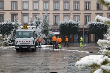 Albi sous son manteau de neige
