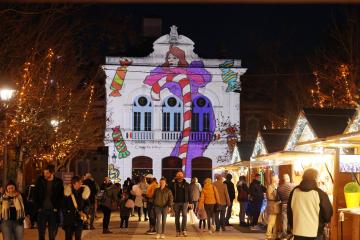 Noël 2022 à Albi - Mapping vidéo Théâtre des Lices