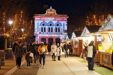 Noël 2022 à Albi - Mapping vidéo Théâtre des Lices