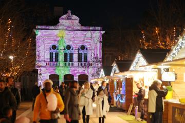 Noël 2022 à Albi - Mapping vidéo Théâtre des Lices