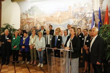Accueil des nouveaux habitants par le maire et les élus