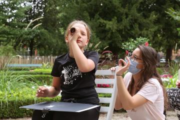 Ateliers de pratique artistique au Parc Rochegude 2021