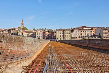 Travaux du Pont-Vieux avril 2023