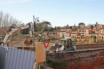Travaux du Pont-Vieux mars 2023