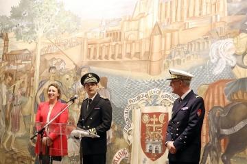 Cérémonie de présentation du fanion pour la Préparation Militaire Marine « Laperouse »