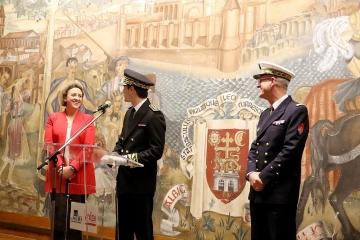 Cérémonie de présentation du fanion pour la Préparation Militaire Marine « Laperouse »