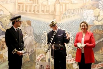 Cérémonie de présentation du fanion pour la Préparation Militaire Marine « Laperouse »