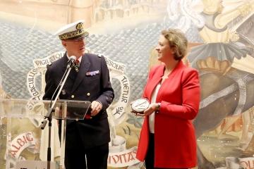 Cérémonie de présentation du fanion pour la Préparation Militaire Marine « Laperouse »