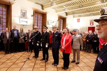 Cérémonie de présentation du fanion pour la Préparation Militaire Marine « Laperouse »