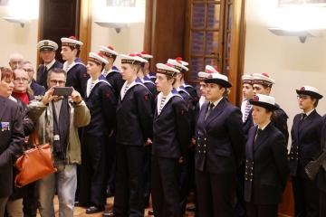 Cérémonie de présentation du fanion pour la Préparation Militaire Marine « Laperouse »