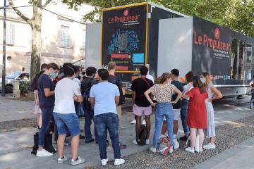 Visite du propulseur à Albi