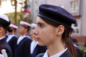 Remise de fanion à la Préparation Militaire Marine «La Perouse»