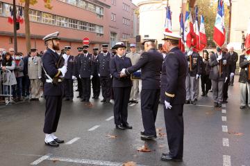 Remise de fanion à la Préparation Militaire Marine «La Perouse»