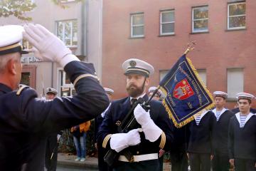 Remise de fanion à la Préparation Militaire Marine «La Perouse»