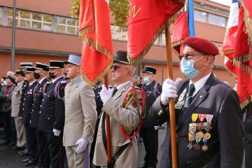 Remise de fanion à la Préparation Militaire Marine «La Perouse»