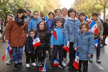 Remise de fanion à la Préparation Militaire Marine «La Perouse»