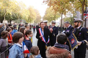 Remise de fanion à la Préparation Militaire Marine «La Perouse»