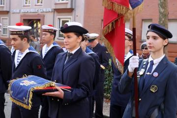 Remise de fanion à la Préparation Militaire Marine «La Perouse»