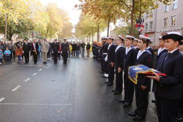 Remise de fanion à la Préparation Militaire Marine «La Perouse»