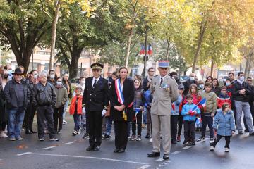 Remise de fanion à la Préparation Militaire Marine «La Perouse»
