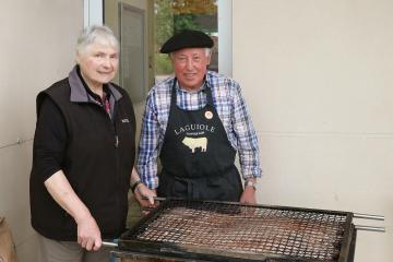 Repas de quartier Lude Bellevue au Marranel