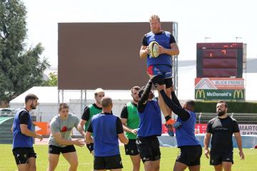 SCA - Entrainement avant demi-finale