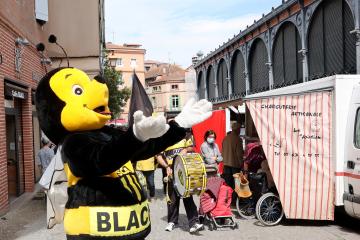 Les supporters soutiennent les équipes du SCA