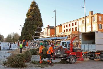 Démontage du sapin