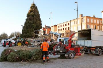 Démontage du sapin