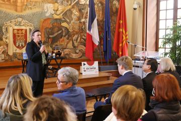 Cérémonie du thé à l'Hôtel de ville 