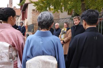 Cérémonie du thé à l'Hôtel de ville 