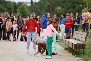 Spectacle Le Chantier au Skate Park