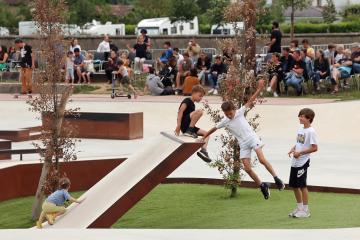 Spectacle Le Chantier au Skate Park