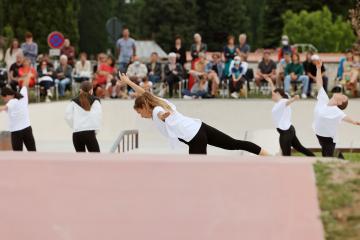 Spectacle Le Chantier au Skate Park